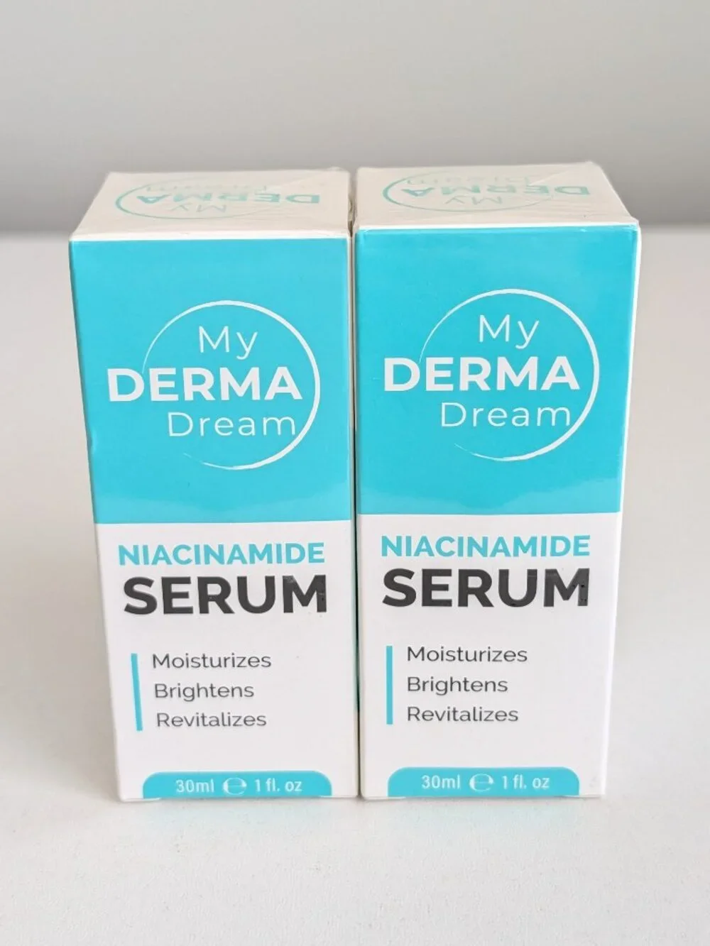 My Derma Dream Niacinamide Serum Moisturizers 1 oz Exp 6/2026 SEALED Lot of 2